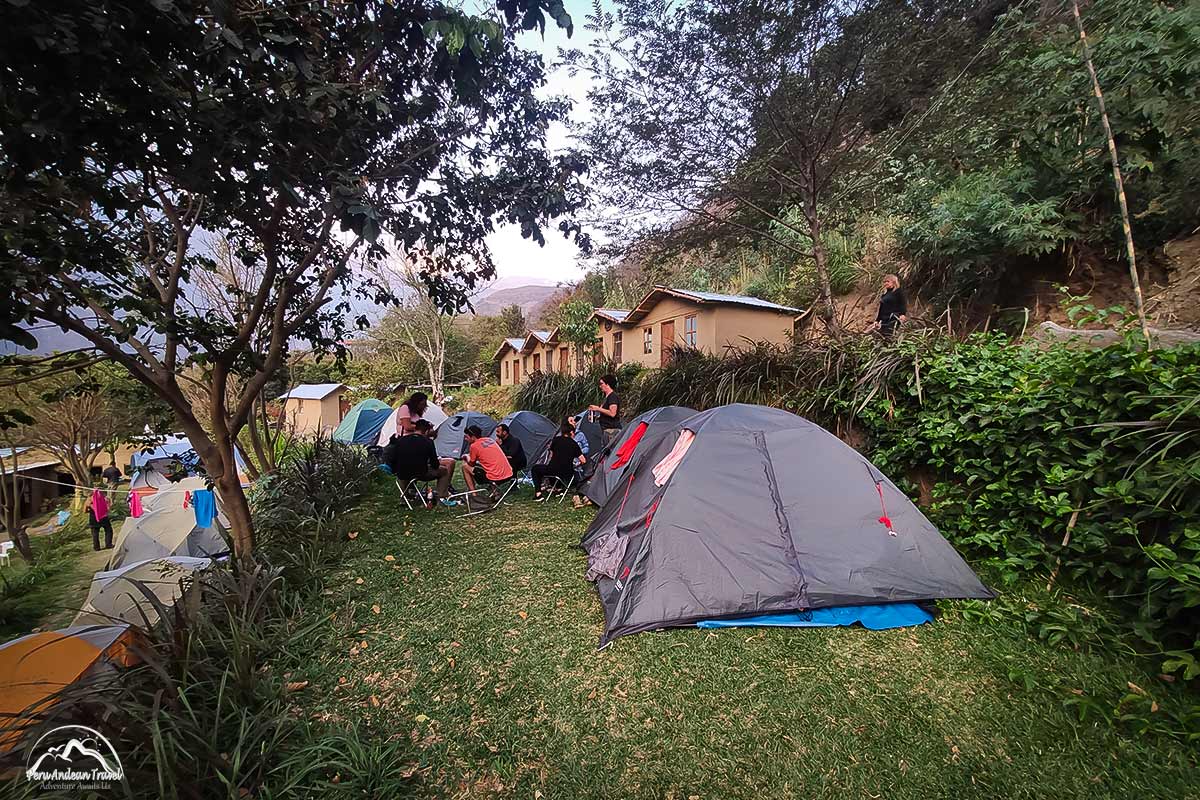 campamentos en choquequirao
