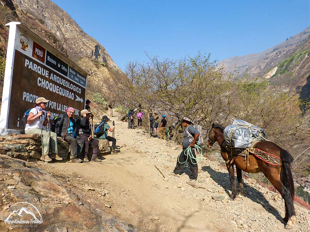 quienes son los arrieros de choquequirao