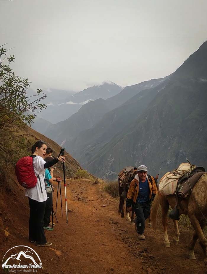 temporada de lluvias en choquequirao