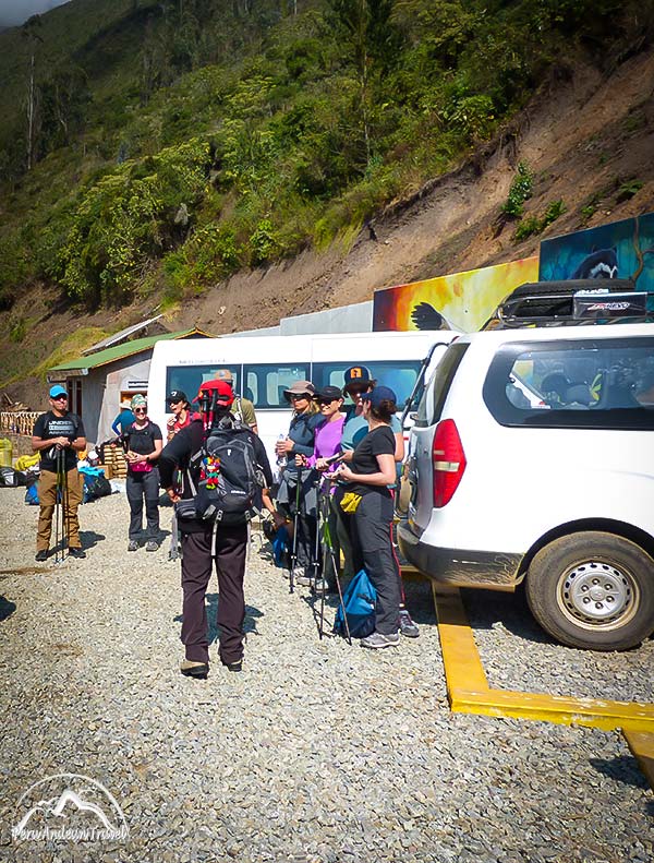 transporte turistico hacia choquequirao